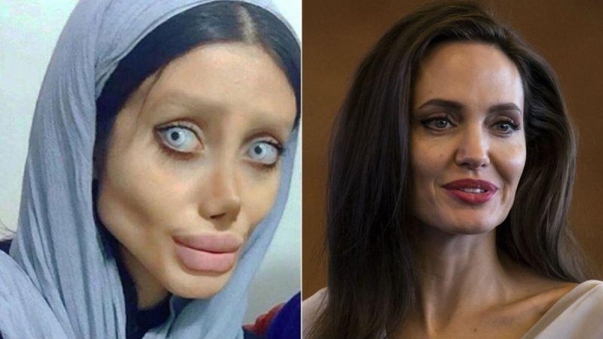 El sueño de Sahar Tabar es ser Angelina Jolie.-EL PERIÓDICO
