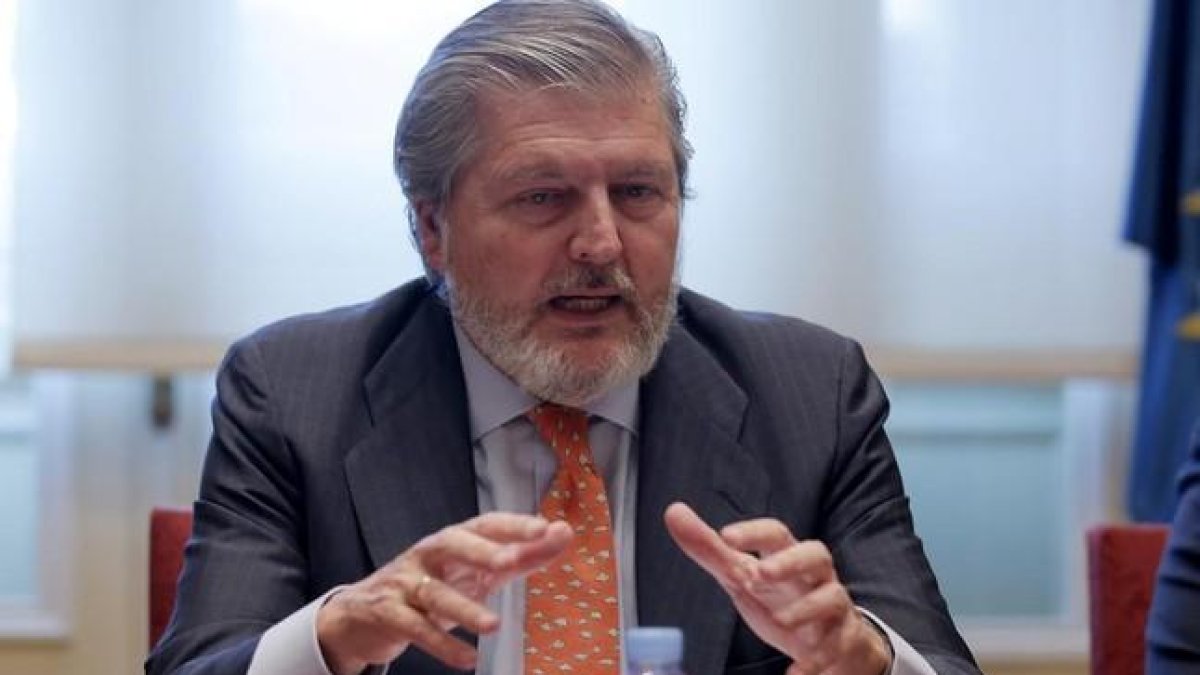El ministro de Cultura, Iñigo Méndez Vigo.-JOSÉ LUIS ROCA