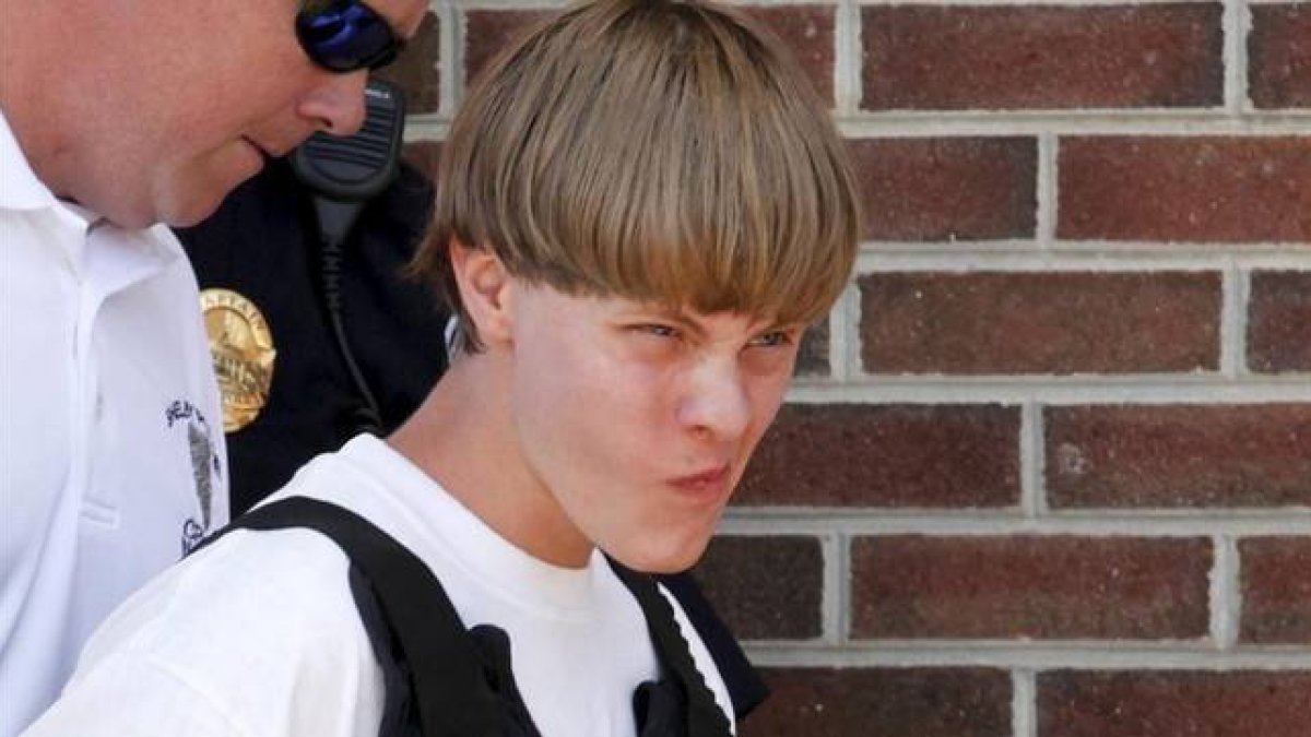 Dylann Roof, tras ser detenido en Shelby (Carolina del Norte), este jueves.-Foto: REUTERS / JASON MICZEK
