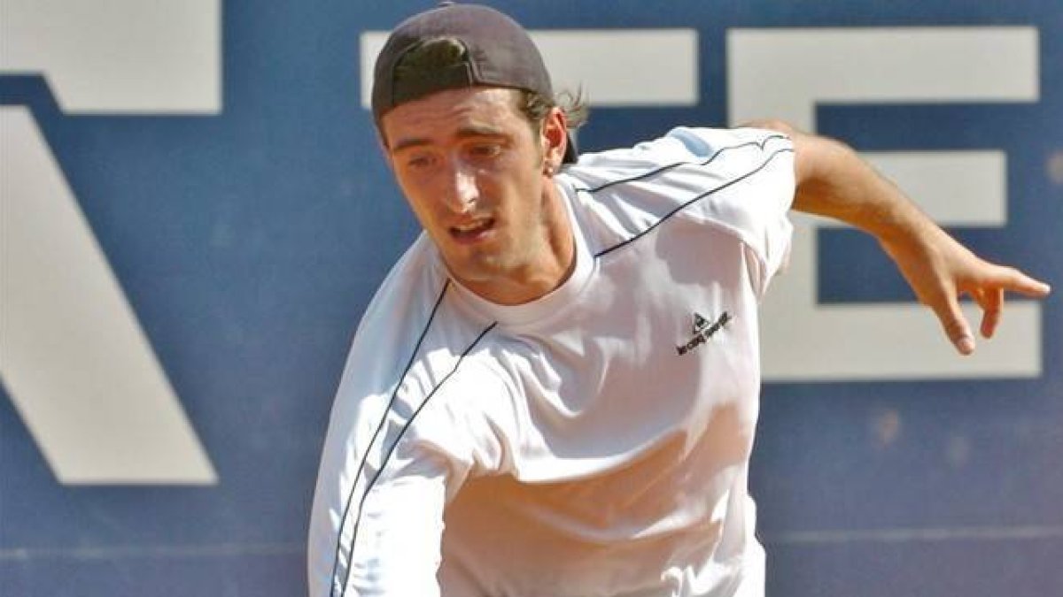 Potito Starace durante un partido del torneo ATP Buenos Aires en 2006.-EFE / LEO LA VALLE
