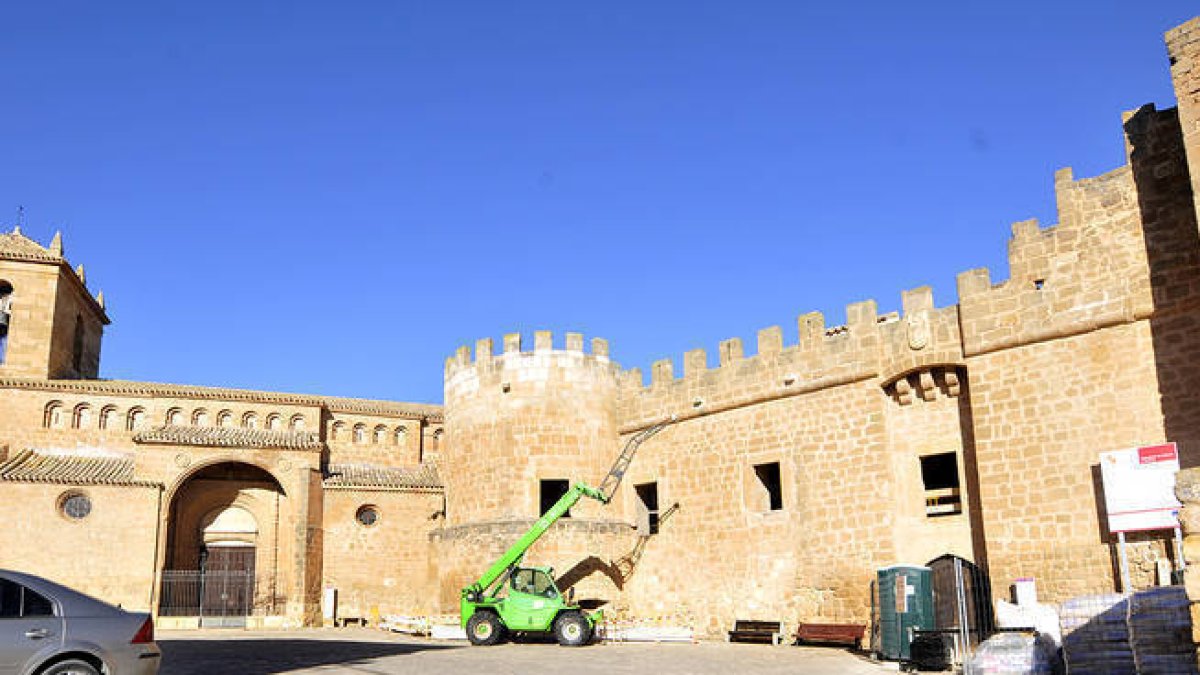 Aspecto que ofrece ahora el castillo de Monteagudo. / DIEGO MAYOR-