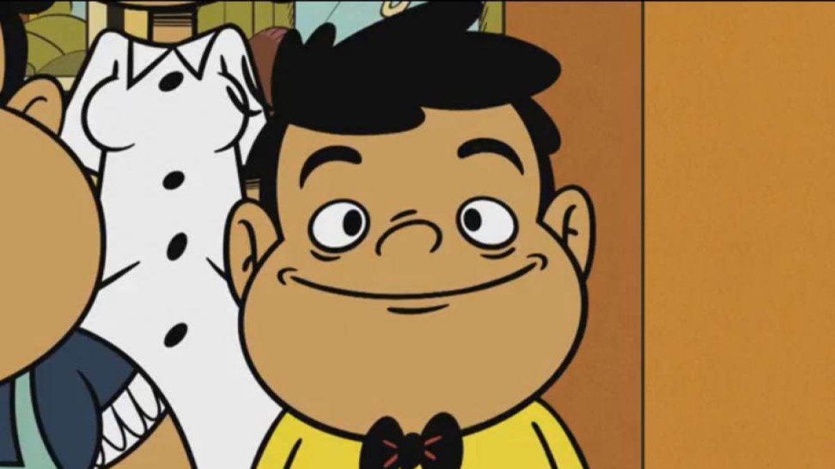 El personaje de CJ en la serie de Nickelodeon 'Una casa de locos'.-NICKELODEON