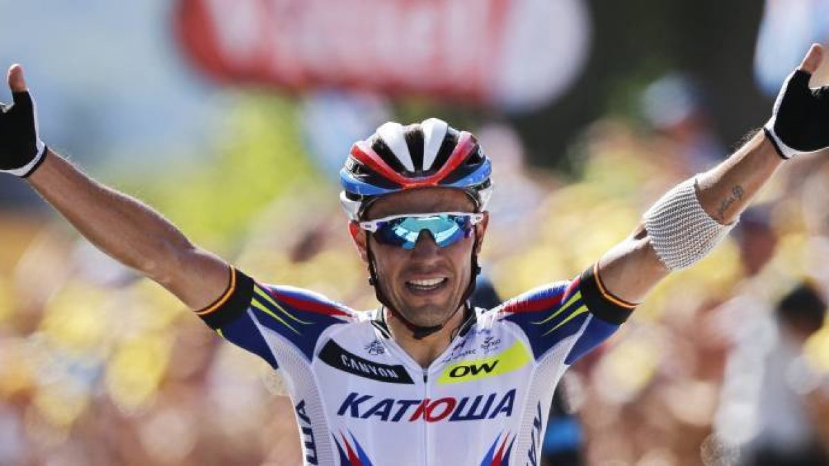 El ciclista español Joaquín 