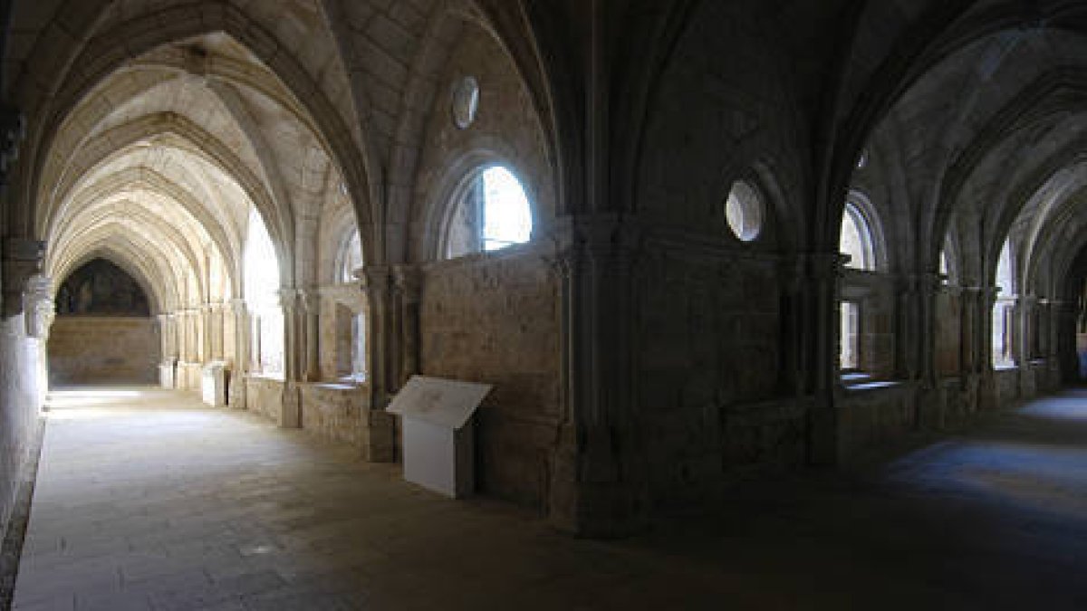 Interior del Monasterio de Santa María de Huerta. /FERNANDO SANTIAGO-