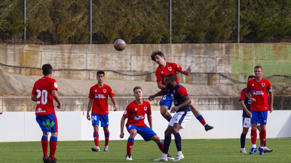 El Numancia B necesitaba los tres puntos para aliviar su situación en la clasificación. HDS