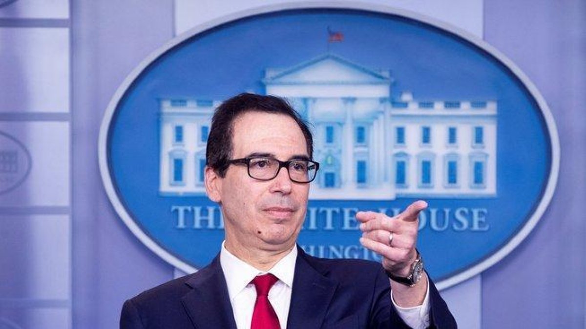 El secretario del Tesoro de los Estados Unidos, Steven Mnuchin.-EFE / EPA