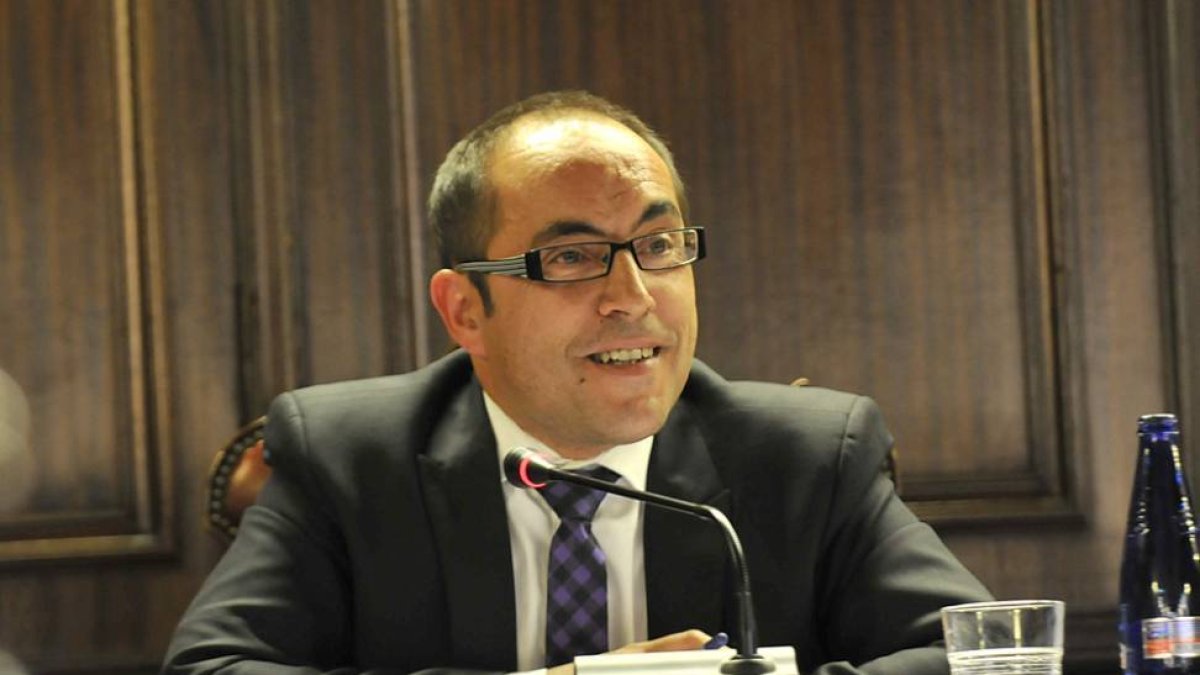 El concejal de Hacienda, Luis Rey.-ÁLVARO MARTÍNEZ