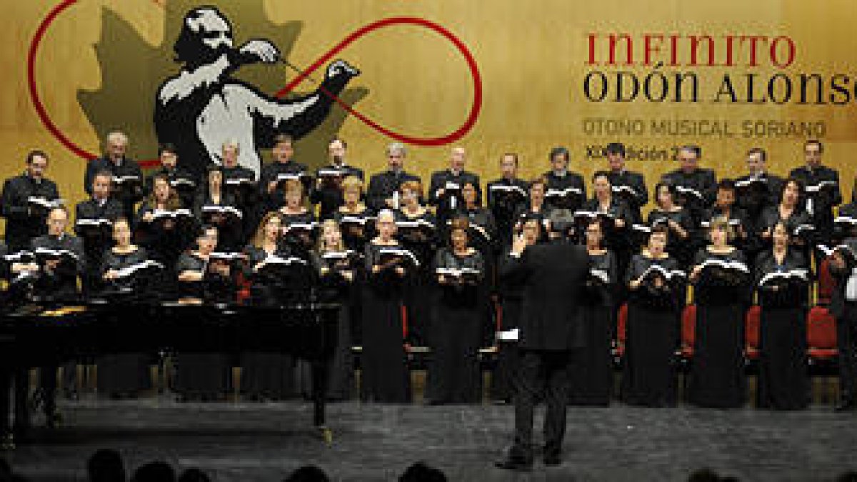 Concierto de clausura ayer del Otoño Musical.-