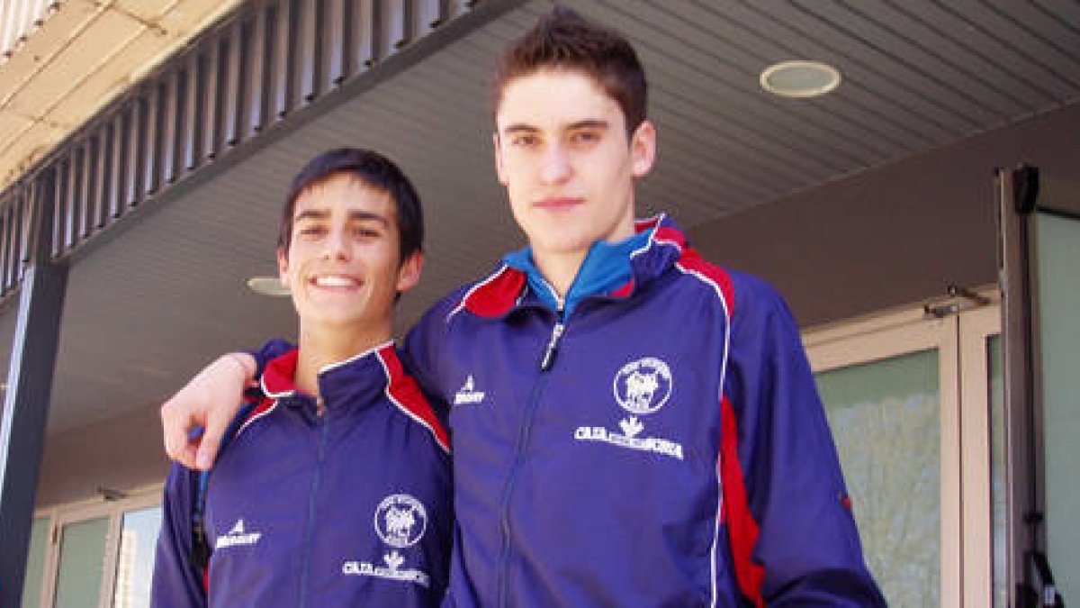 Miguel de la Torre y Saúl Martínez. -