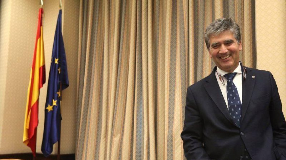 El portavoz del PP en el Senado, Ignacio Cosidó.-JUAN MANUEL PRATS