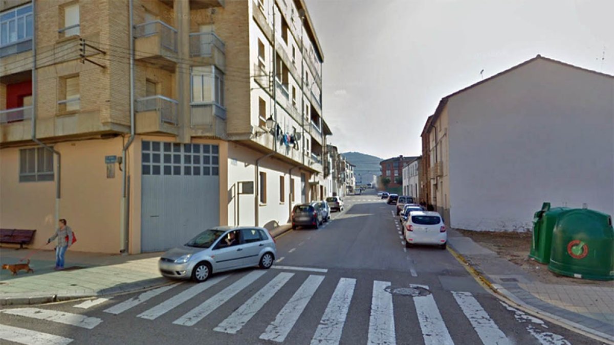 Calle Gustavo Adolfo Becquer en Ólvega. HDS