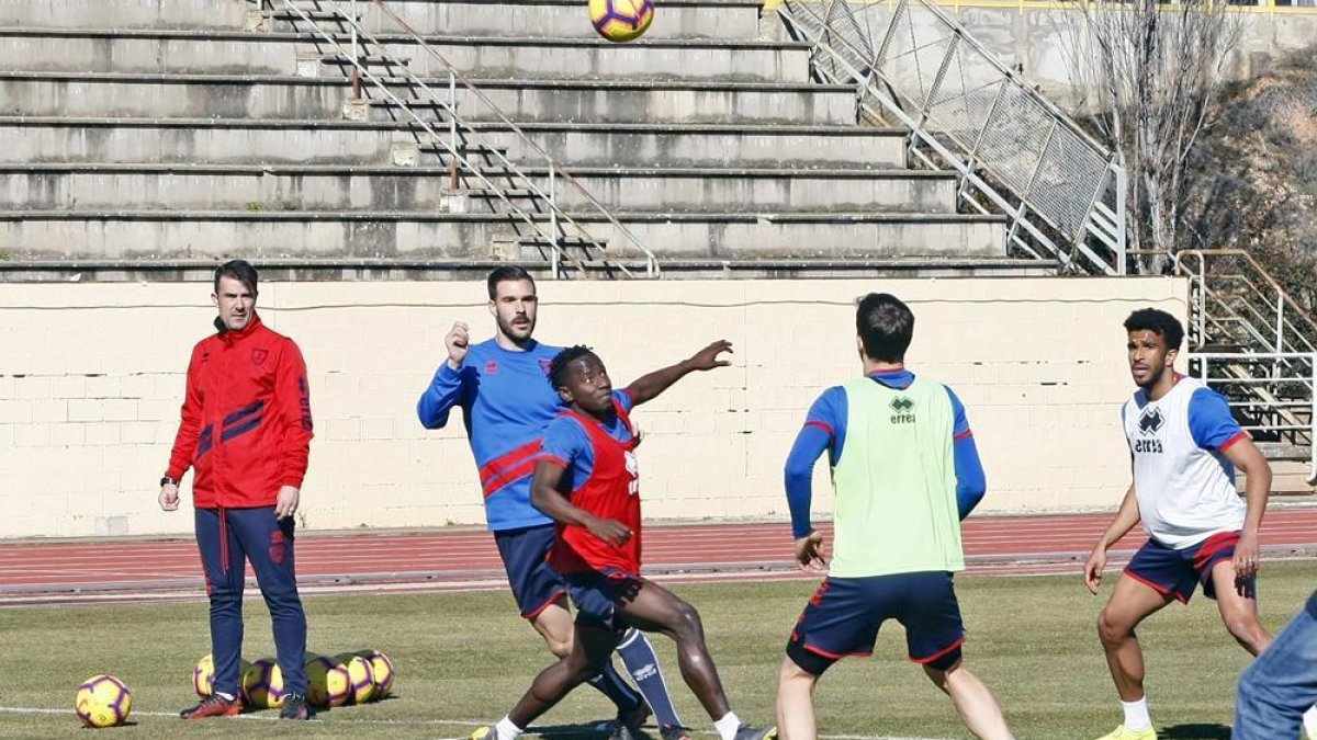 El Numancia quiere seguir firme en Los Pajaritos ante la visita de un Osasuna que llega lanzado.-Mario Tejedor