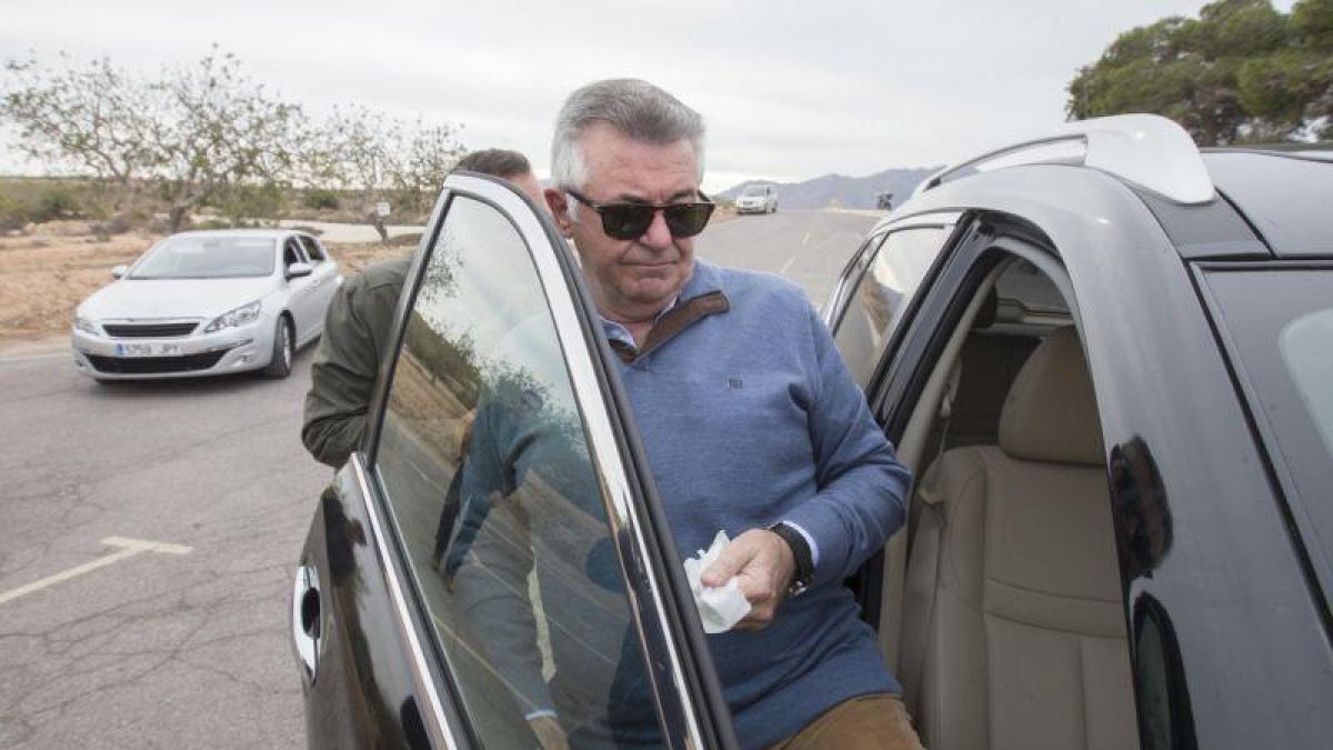 Juan Antonio Roca, en noviembre del 2016, en su primer permiso penitenciario.-MARCIAL GUILLÉN (EFE)
