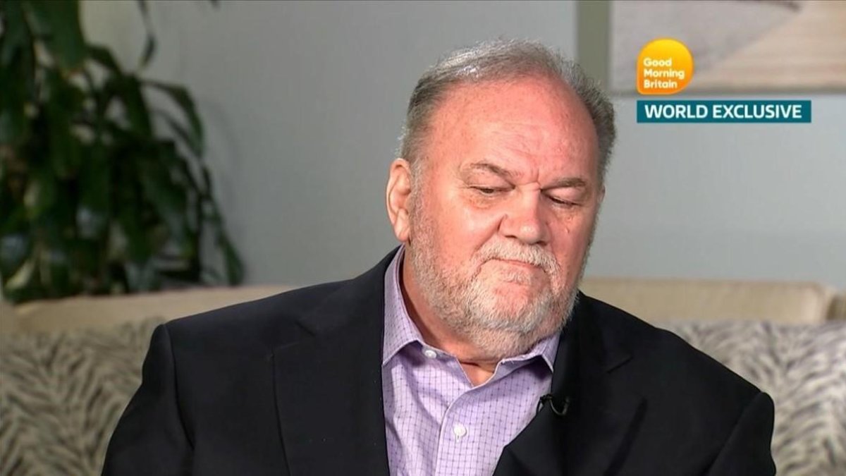 Thomas Markle, padre de Meghan, duquesa de Sussex.-HANDOUT