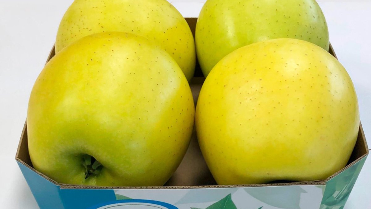 Barqueta de manzanas de Nufri.-HDS