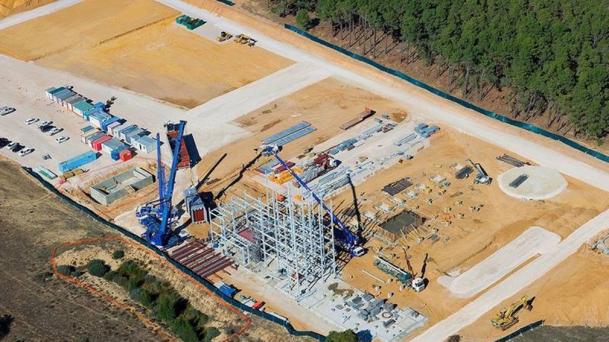 Obras de Gestamp. JUNTA-