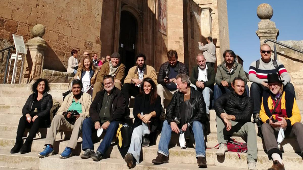 Miembros de las productoras y la Soria Film Commission.-SFC