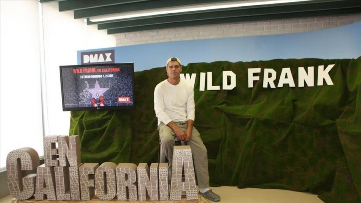 El aventurero Frank Cuesta, presentador de 'Wild Frank' en DMax.-DMAX