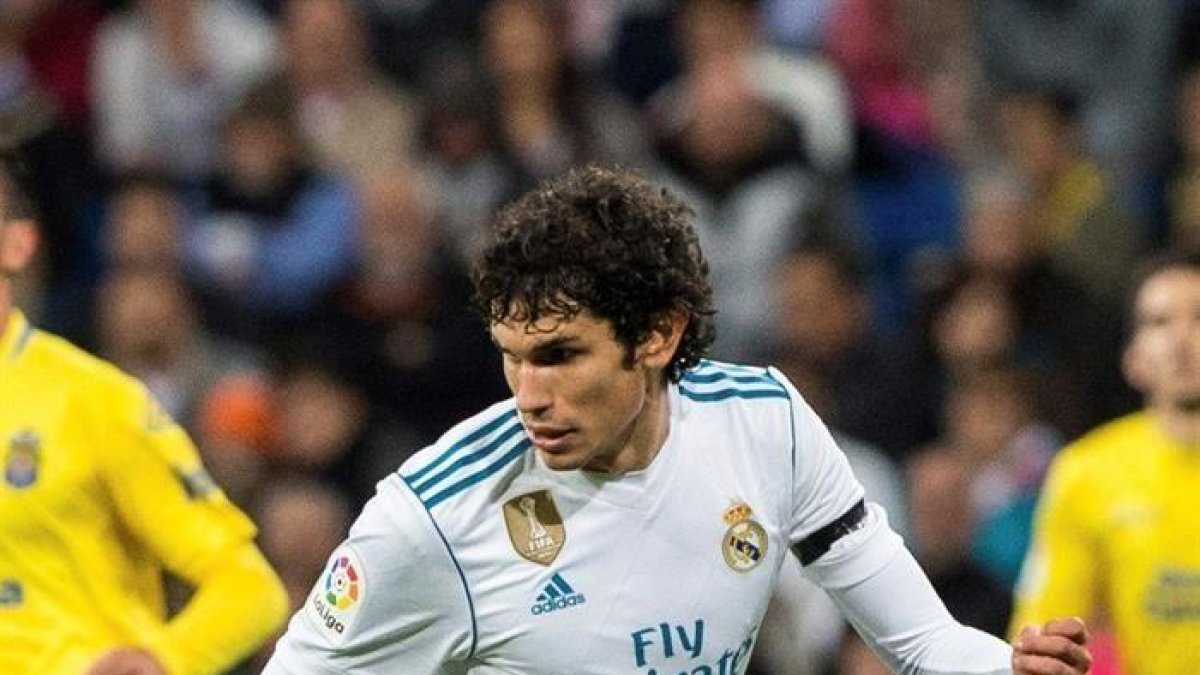 Vallejo en un lance del partido.-EFE
