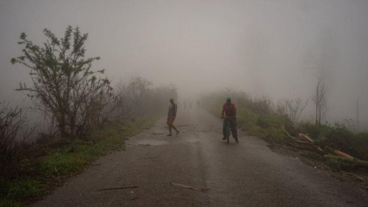 Un ciclón con fuertes lluvias golpea al sur de África.-AFP