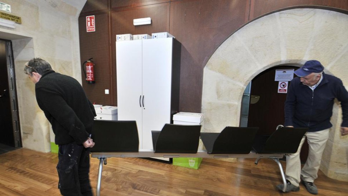 La reforma en el palacio de justicia se da por concluida pendiente de ultimar los retoques finales-Valentín Guisande