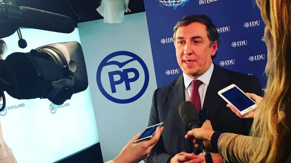 El secretario de Relaciones Internacionales del PP, José Ramón García Hernández.-/ PP