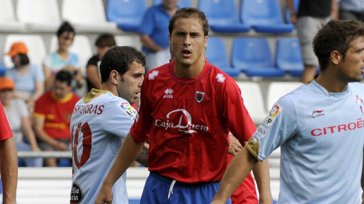 Culebras en el encuentro ante el Celta. / V. Guisande-