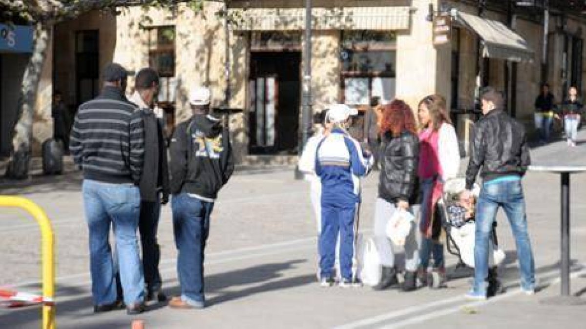 Población inmigrante en la capital soriana. / V. G. -