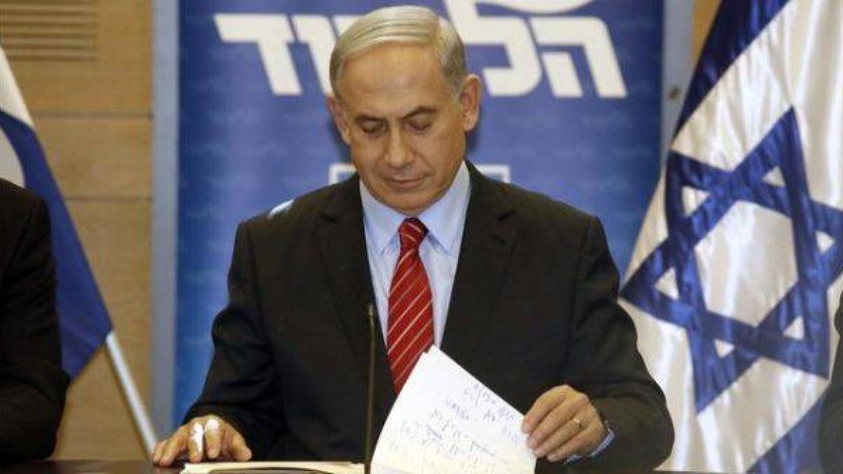 El primer ministro israelí, Binyamin Netanyahu.-Foto: GALI TIBBON / AFP