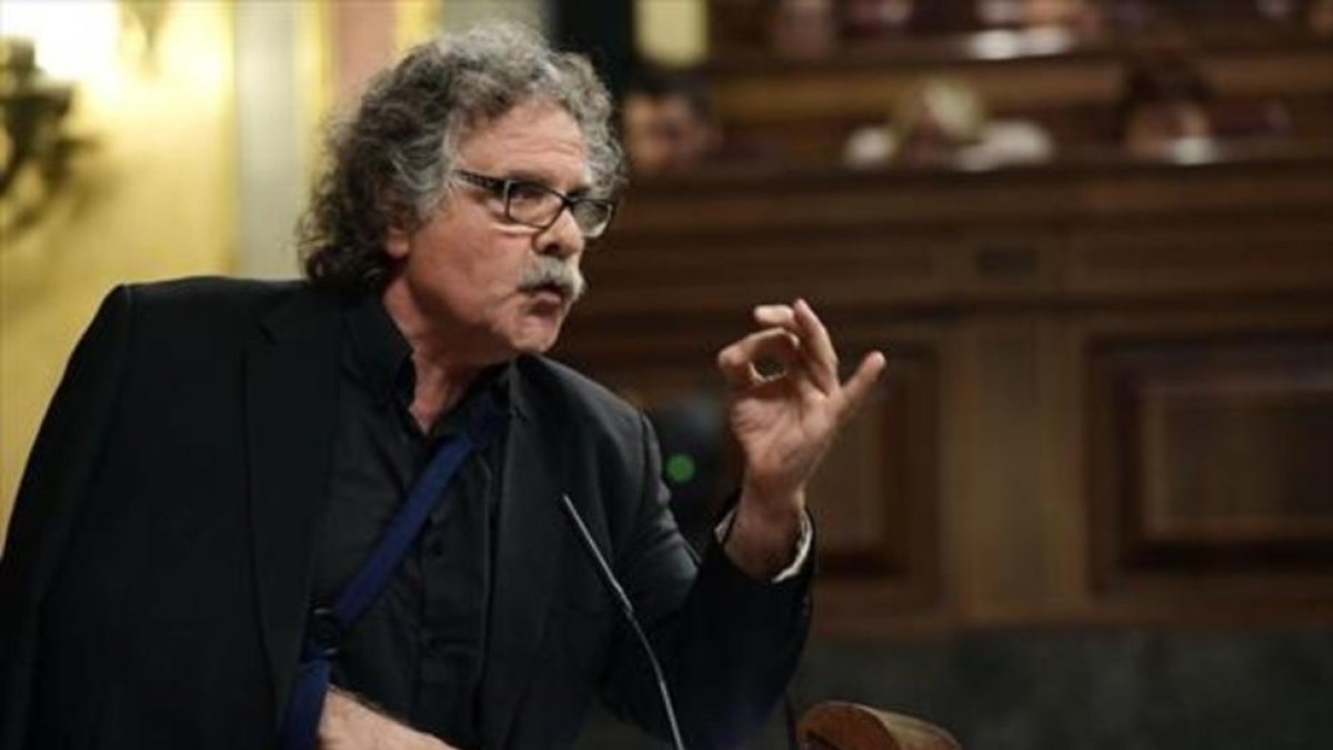 oan Tardà, portavoz de ERC en el Congreso-