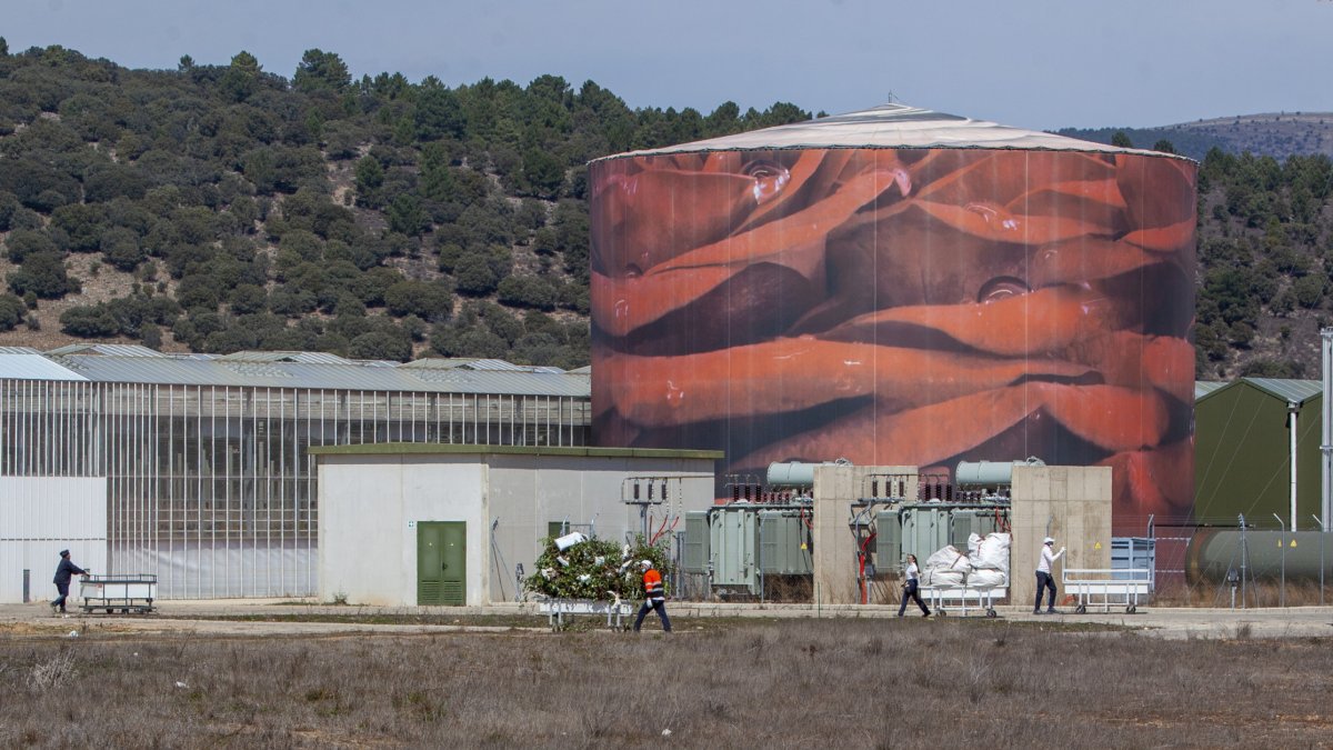 La planta de Ondara en Garray en una imagen de archivo. MARIO TEJEDOR