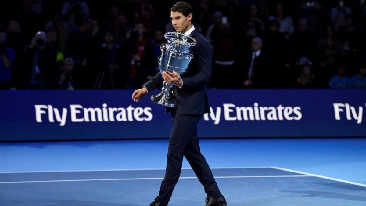 Rafael Nadal, el pasado domingo en Londres.-REUTERS / TONY O BRIEN