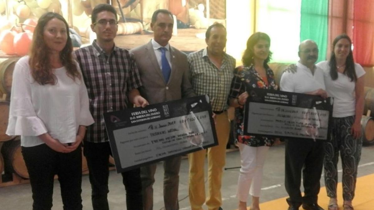 Bodegas premiadas en la Feria del Vino de San Esteban-Visualiza media