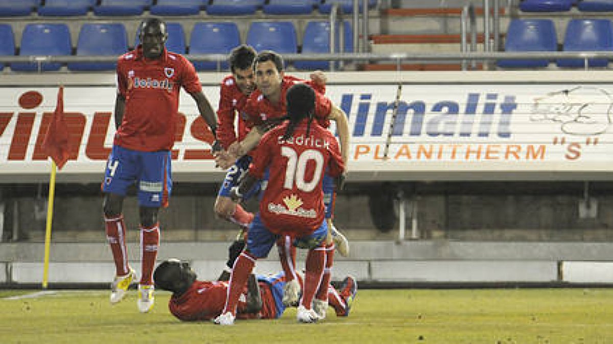 El Numancia es el segundo mejor equipo como local. / V. Guisande-