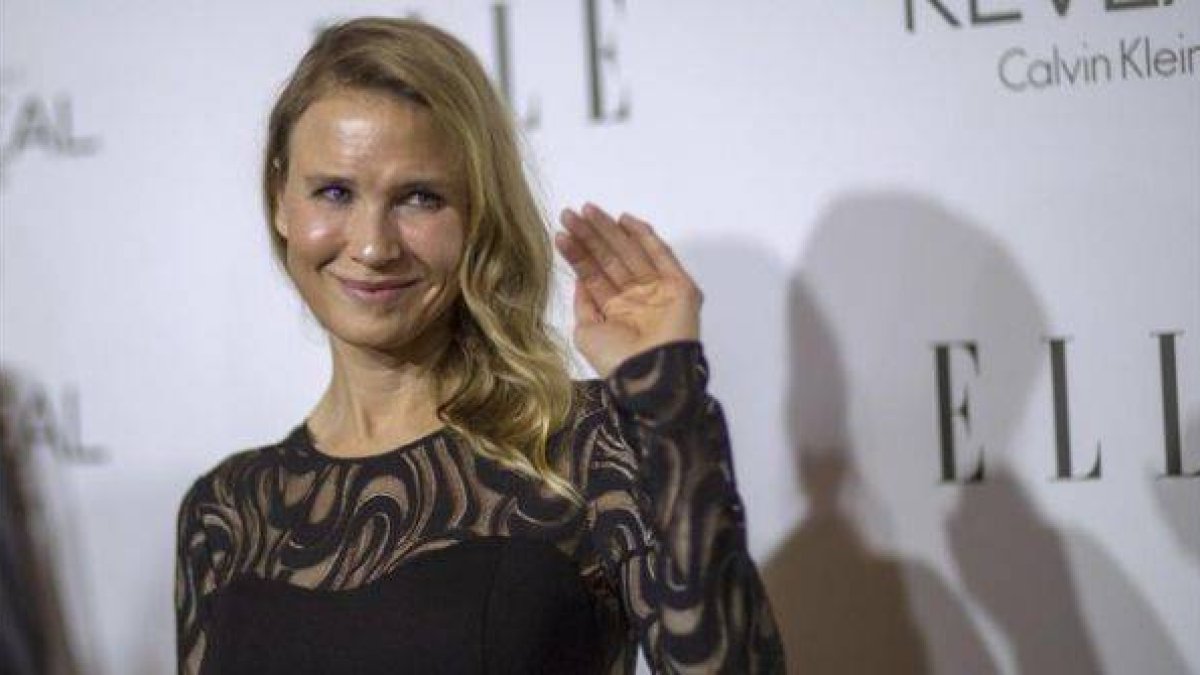 La actriz Renée Zellweger, reaparece irreconocible en una fiesta de la revista 'Elle'.-Foto: REUTERS / MARIO ANZUONI