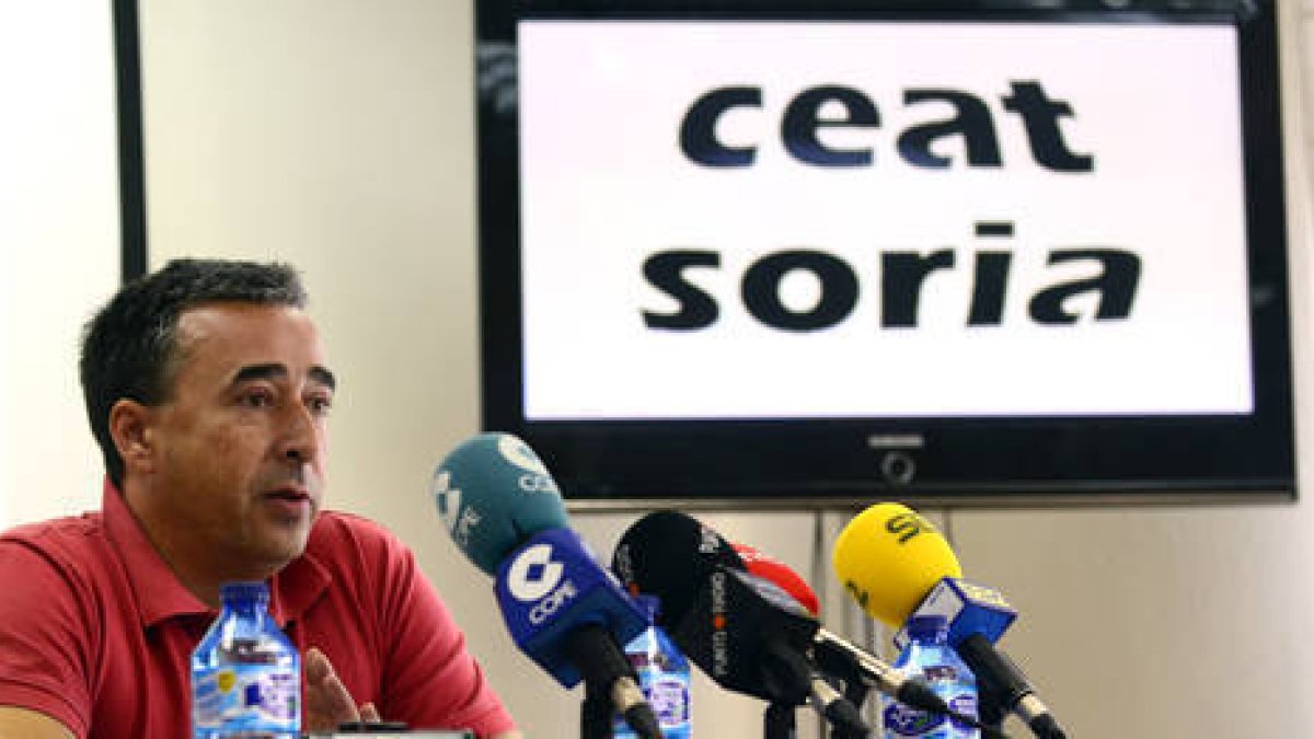 Alberto Lafuente, presidente de la Asociación de Autónomos de Soria./ A. M.-