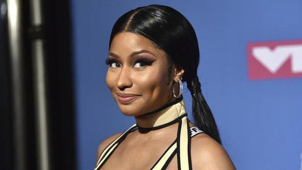 Nicki Minaj.-AP / EVAN AGOSTINI