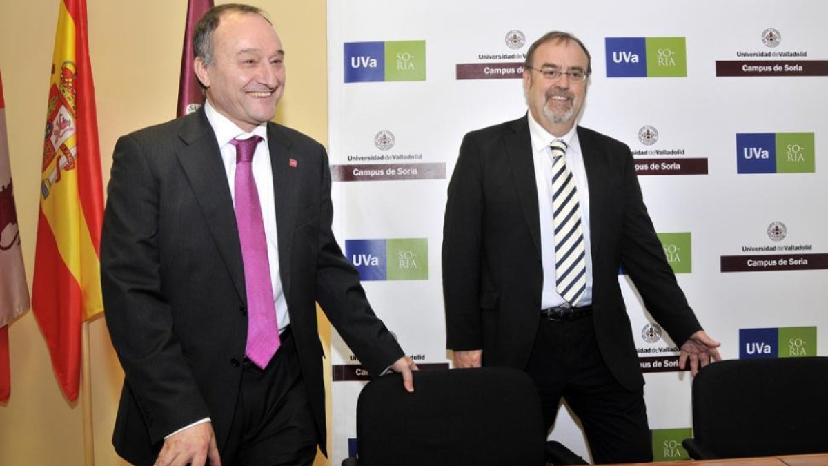 Fernando Rey y Daniel Miguel.-Valentín Guisande