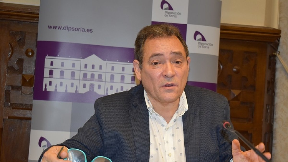 Saturnino de Gregorio, vicepresidente de la Diputación.. HDS