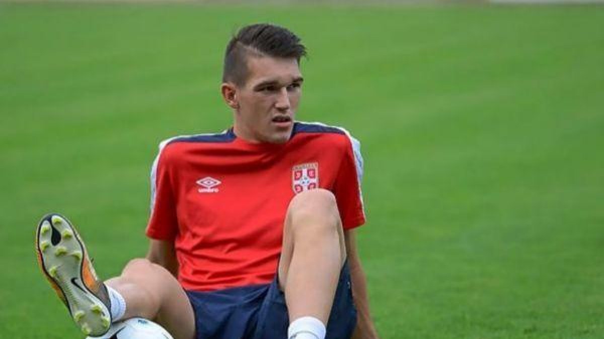Igor Zlatanovic, nuevo jugador del Numancia para la presente temporada.-HDS