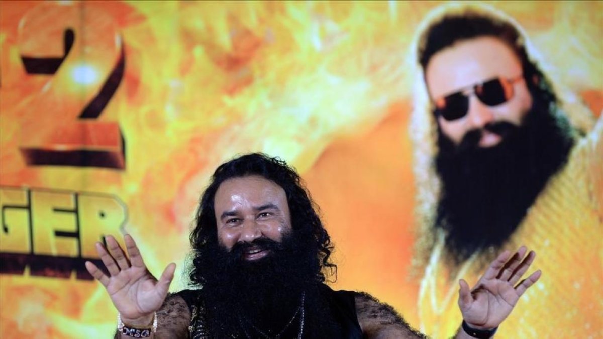 Gurmeet Ram Rahim Singh.-AFP / PUNIT PARANJPE