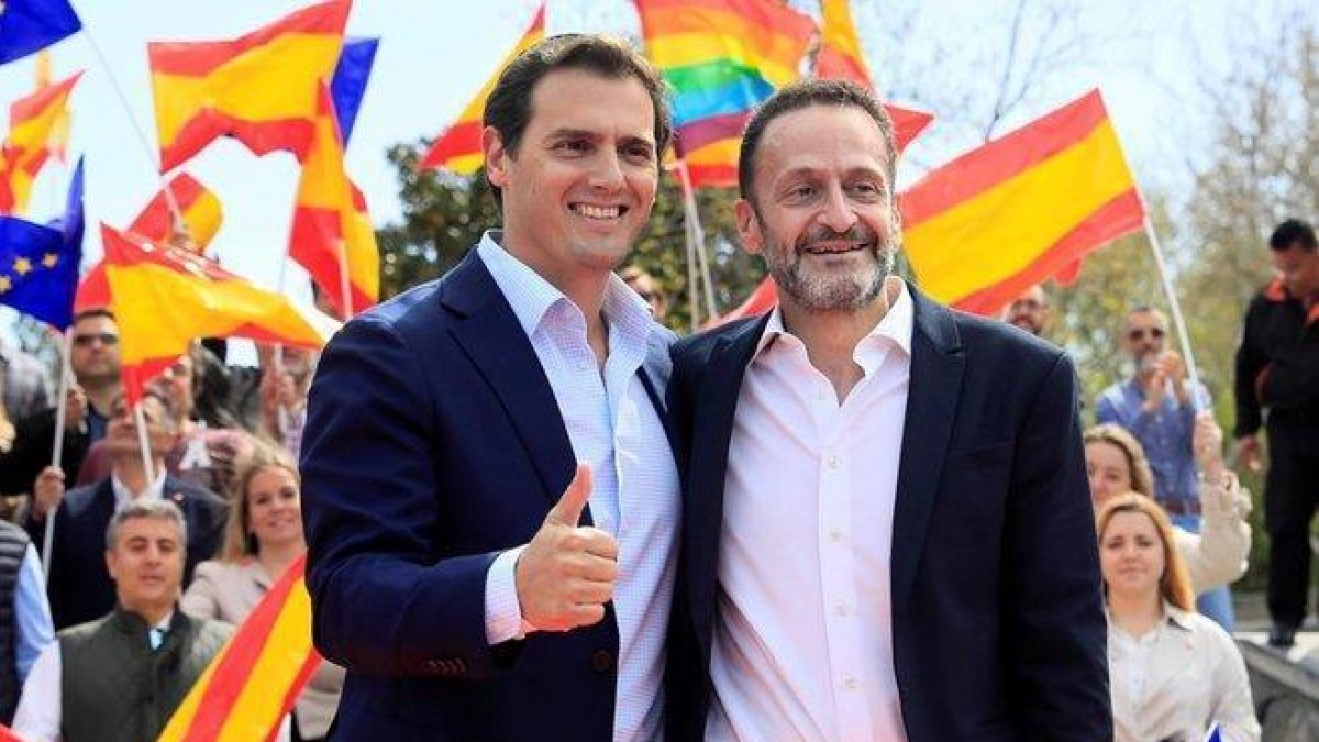 Albert Rivera y Edmundo Bal.-EFE / / FERNANDO ALVARADO