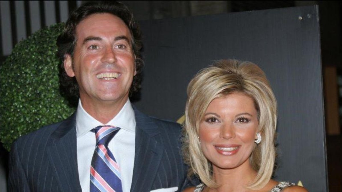 Terelu Campos y Pipi Estrada, cuando eran pareja.-KORPA
