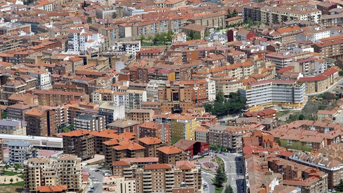 Vista aérea de la capital.-HDS