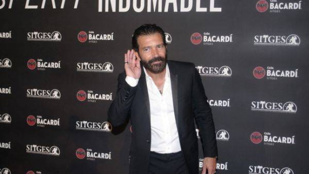 Antonio Banderas, en el festival de Sitges.-Foto: DIEGO CALDERÓN