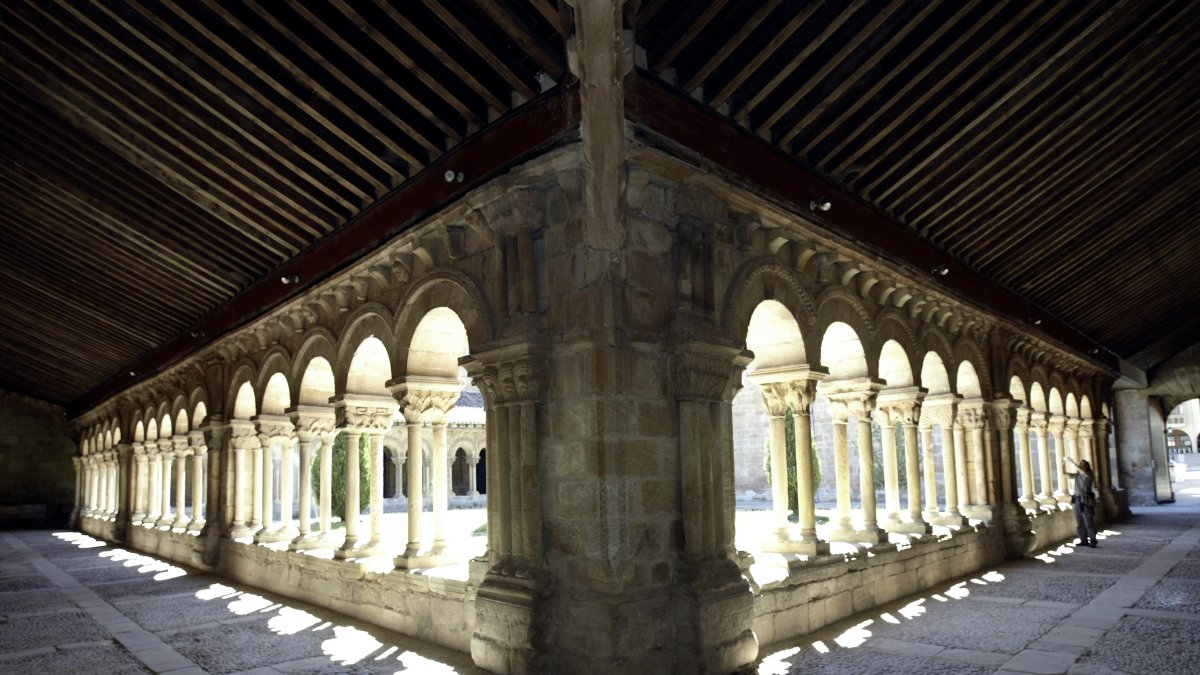 Claustro de la Concatedral, donde se localizan parte de las actuaciones de estas obras.-HDS