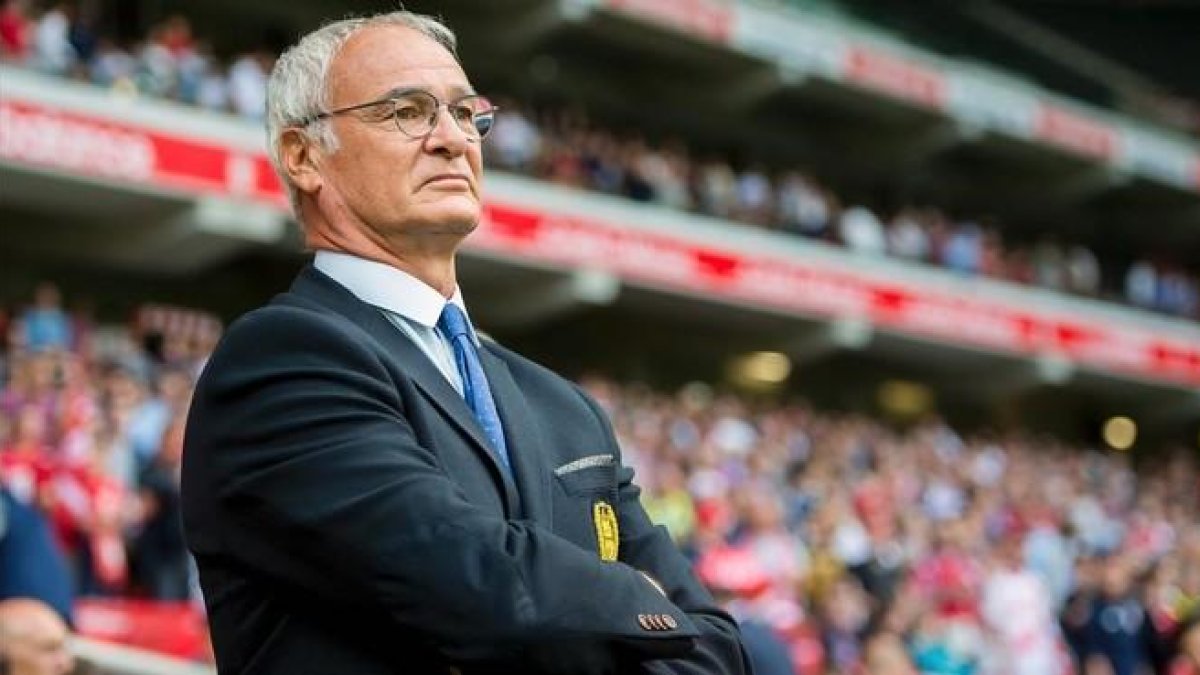 Claudio Ranieri, cuando dirigía al Nantes francés.-PHILIPPE HUGUEN