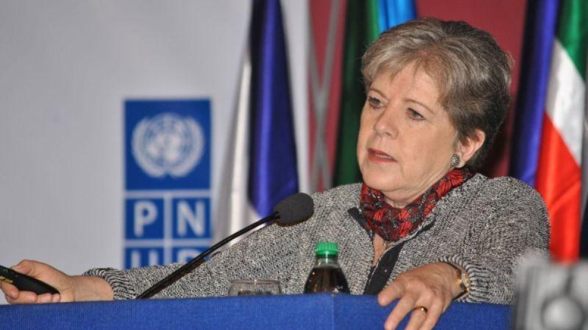 Alicia Bárcena, secretaria ejecutiva de la Comisión Económica para América Latina y el Caribe (Cepal).-EL PERIÓDICO