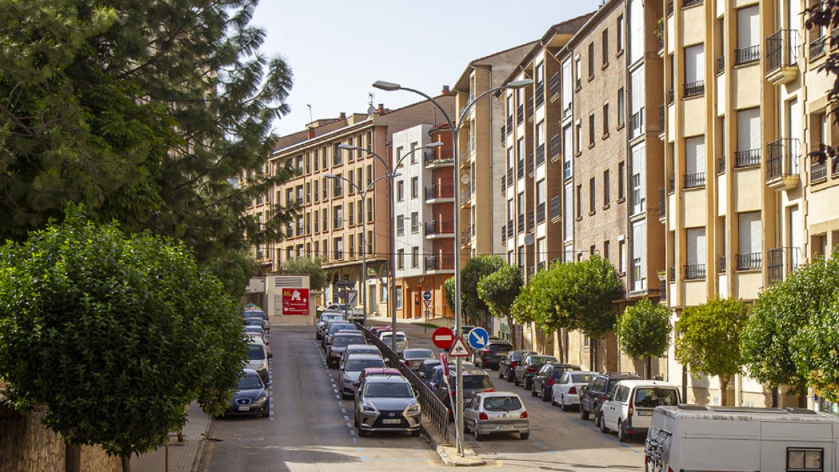 Zona de la calle Doctrina en la que se realizará la ampliación. MARIO TEJEDOR