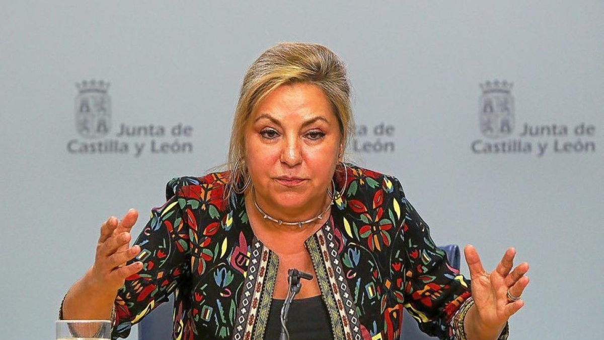 La ex vicepresidenta Rosa Valdeón.-E.M.